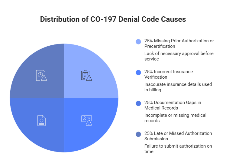 CO-197 Denial Code Causes in Healthcare Billing
