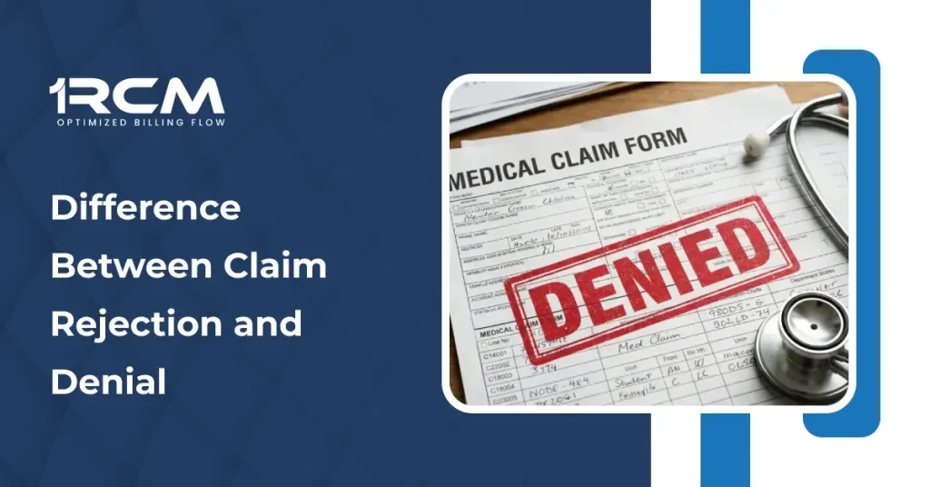 Difference Between Claim Rejection and Denial