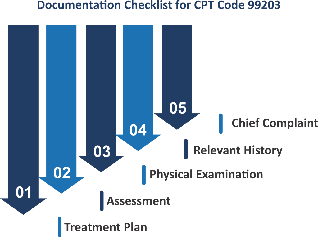 Documentation Checklist for CPT Code 99203