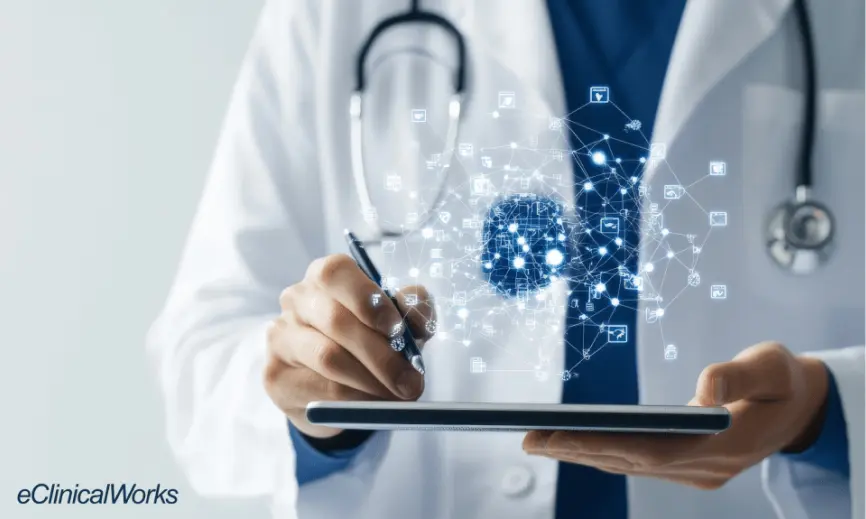 How eClinicalWorks AI Scribe Integration Works From Visit to Signed Note