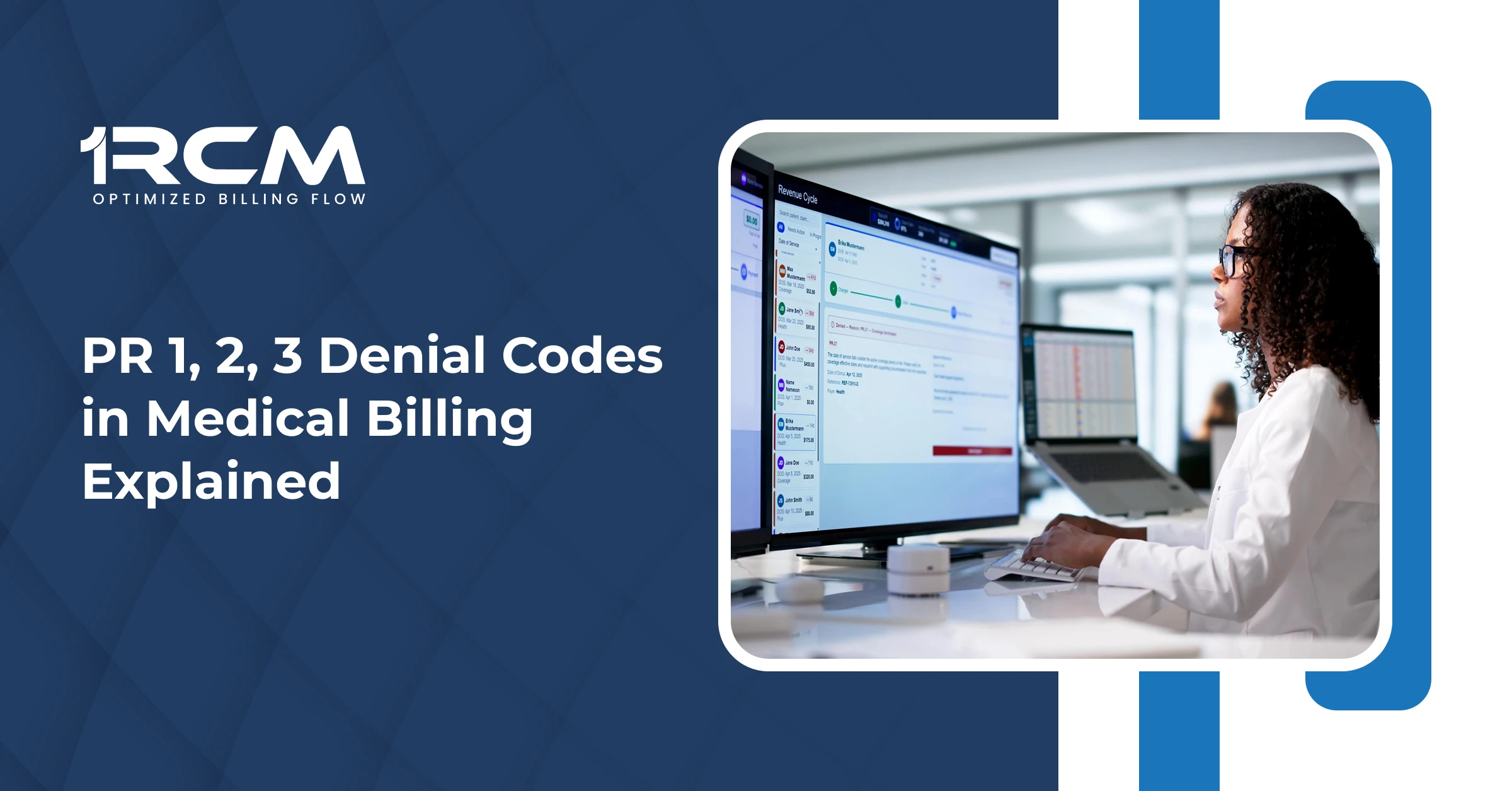 PR 1, 2, 3 Denial Codes in Medical Billing Explained